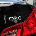 2015 Infiniti Q40 badge