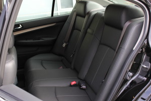 2015 Infiniti Q40 Rear Seats