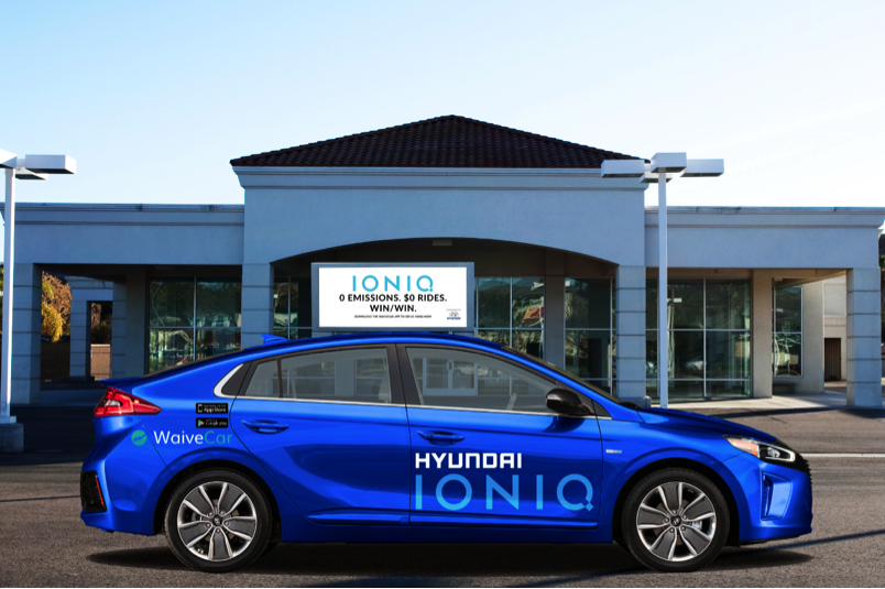 Hyundai Ioniq WaiveCar Car Sharing