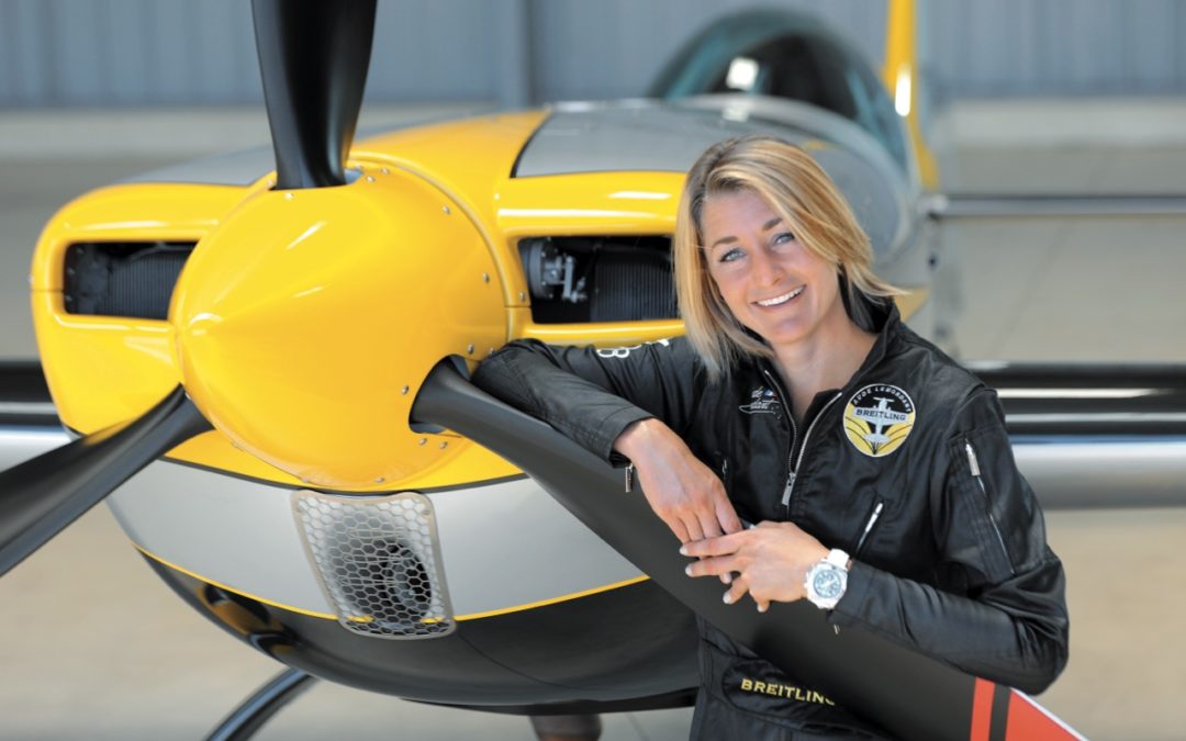 Aude Lemordant Is A World Champion Acrobatics Pilot Who Runs On Passion