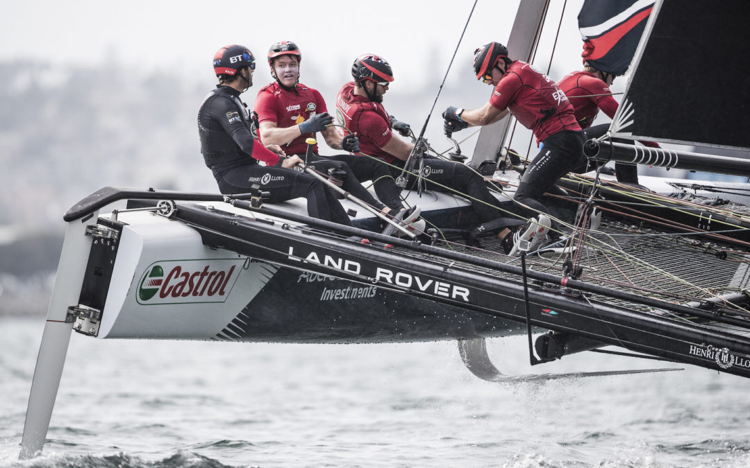 Stow Away on Land Rover BAR Academy’s Extreme Sailing Catamaran