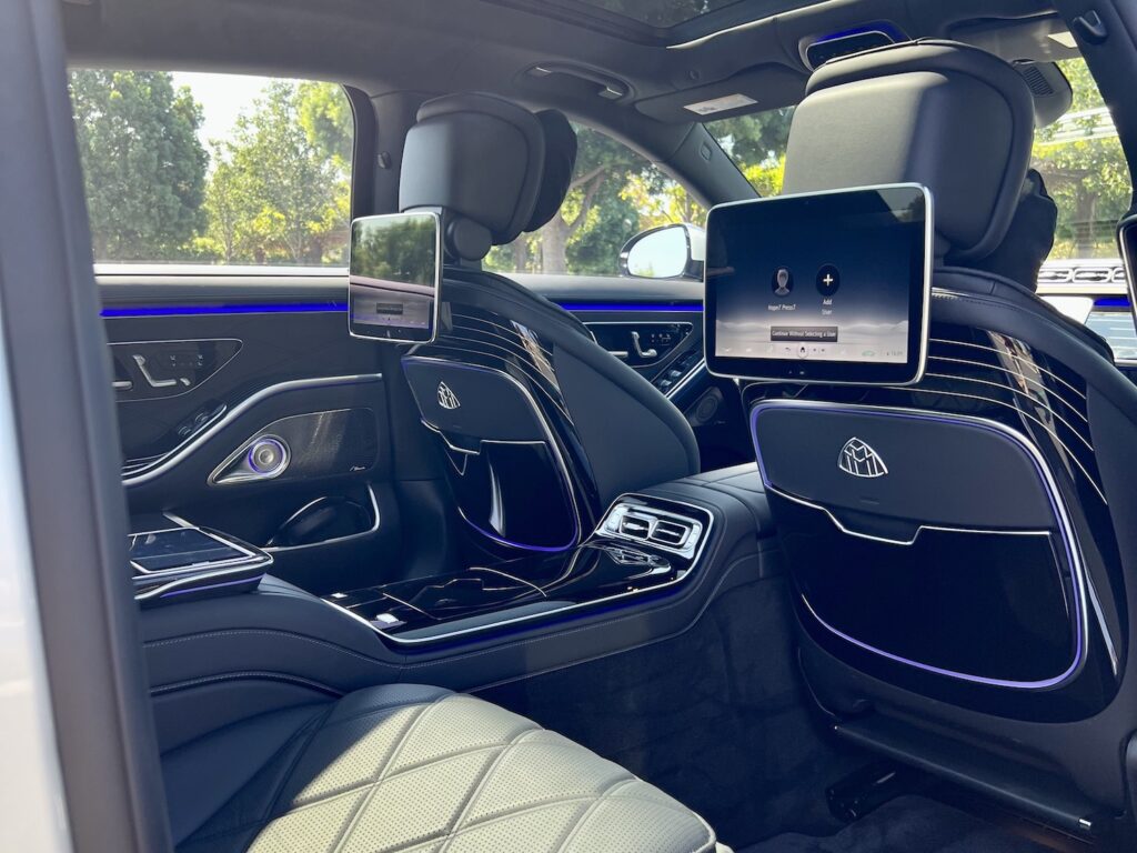 mercedes-maybach s 580 interior